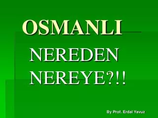 osmanli