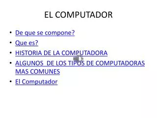 el computador