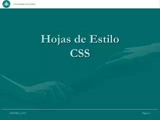 hojas de estilo css