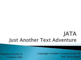 jata just another text adventure