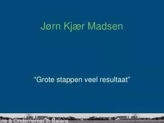 j rn kj r madsen