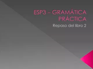 esp3 gram tica pr ctica
