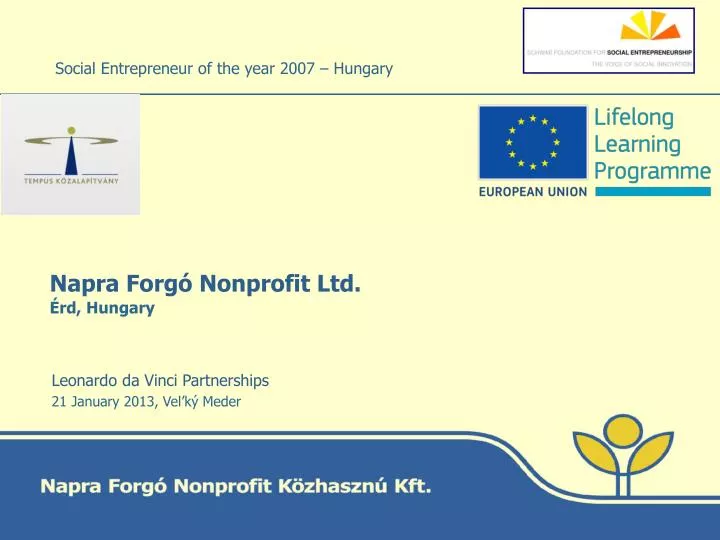 napra forg nonprofit ltd rd hungary