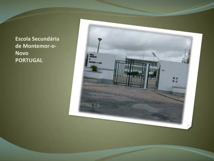 escola secund ria de montemor o novo portugal