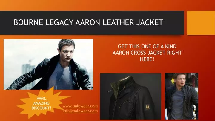 bourne legacy aaron leather jacket