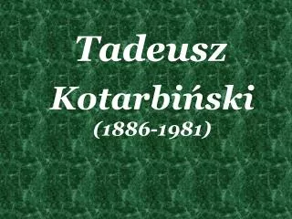 tadeusz
