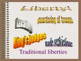 Traditional liberties