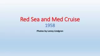 Red Sea and Med Cruise 1958
