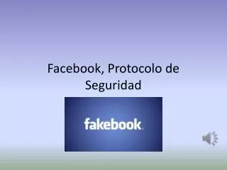 facebook protocolo de seguridad