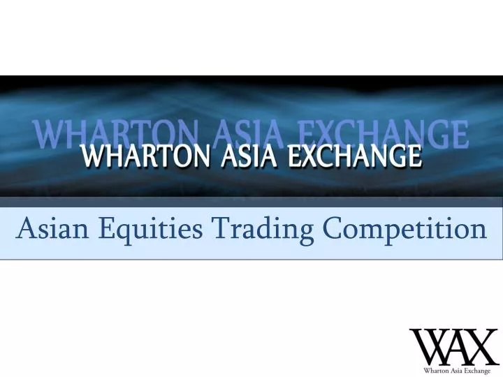 wharton asia exchange