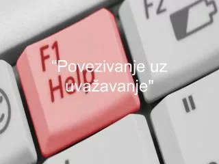 povezivanje uz uva avanje