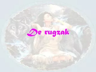 de rugzak