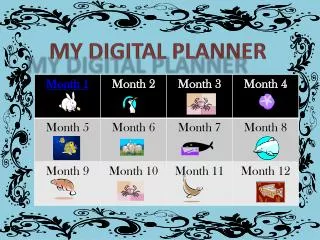 MY DIGITAL PLANNER