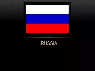 Russia officially known as the Russian Federation