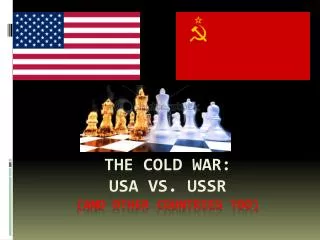 the cold war usa vs ussr and other countries too