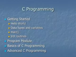 C Programming