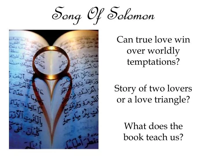 song of solomon