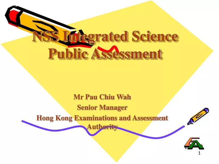 nss integrated science public assessment