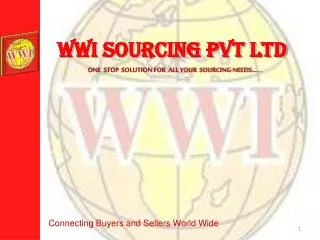 WWI SOURCING PVT LTD