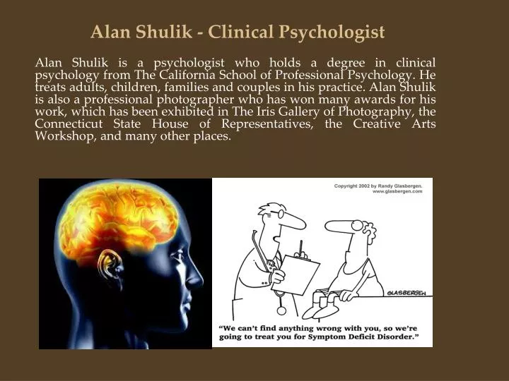 alan shulik clinical psychologist