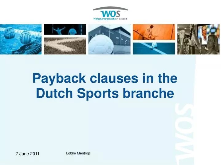 payback clauses in the dutch sports branche