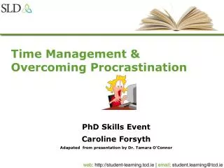 time management overcoming procrastination