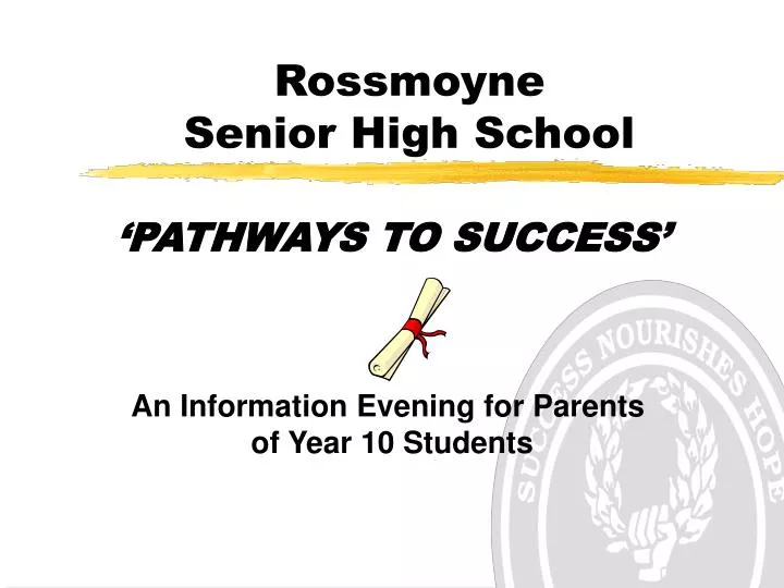 rossmoyne senior high school