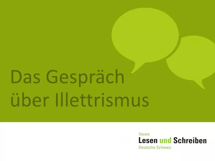 das gespr ch ber illettrismus