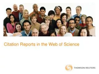 Citation Reports in the Web of Science