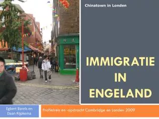 immigratie in engeland