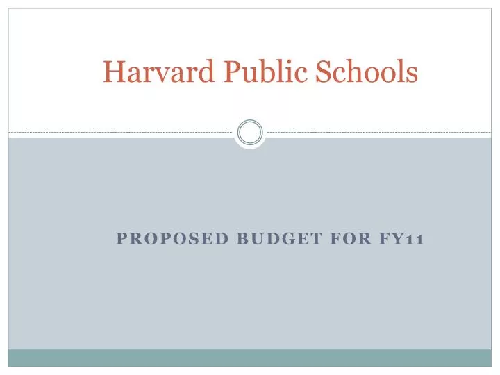 harvard public schools