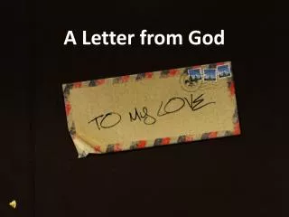 A Letter from God