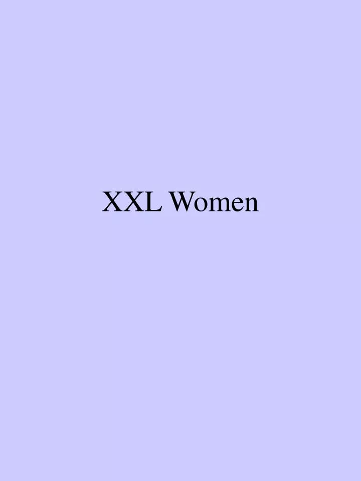 xxl women