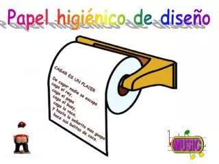 Papel higiénico de diseño