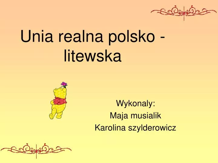 unia realna polsko litewska