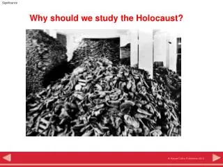 Why should we study the Holocaust?