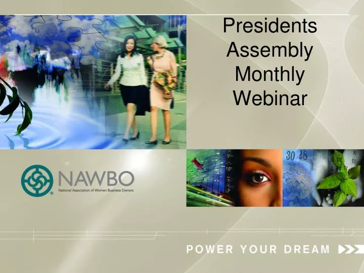 presidents assembly monthly webinar