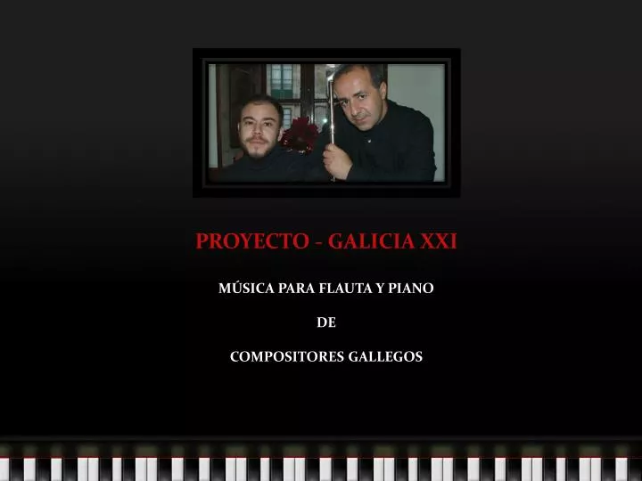 proyecto galicia xxi m sica para flauta y piano de compositores gallegos