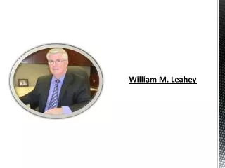 William M. Leahey - General Interest Periodicals