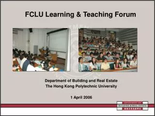 FCLU Learning &amp; Teaching Forum