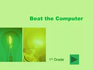 beat the computer