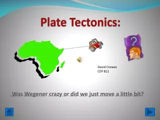 Plate Tectonics: