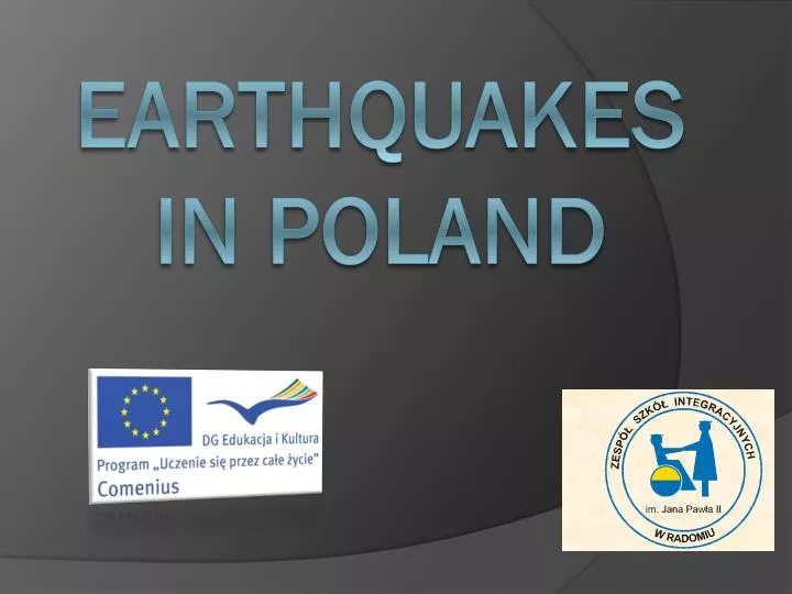 earthquakes in polan d