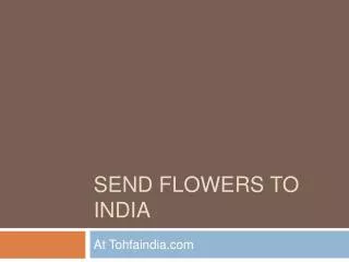Send flowers to India