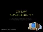 Zestaw komputerowy - slide 1