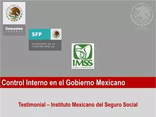 control interno en el gobierno mexicano
