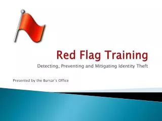 Red Flag Training