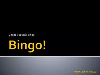 v tejte v sout i bingo