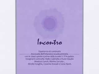 incontro