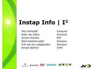 instap info i 2
